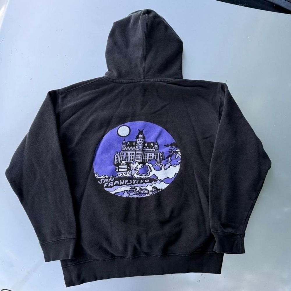 San Franpsyco Art heavy weight San Francisco Art Series hoodie graphic hoodie
